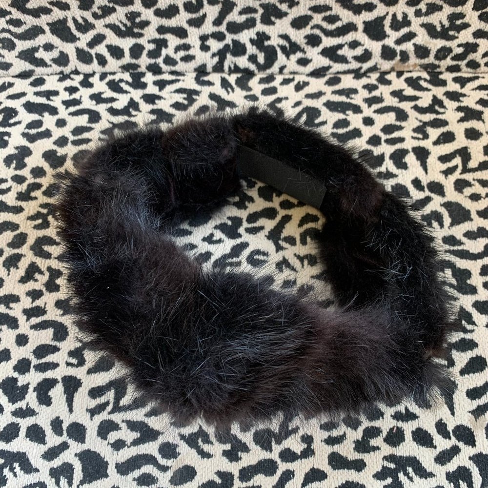 Saga Ranch Mink Fur Headband